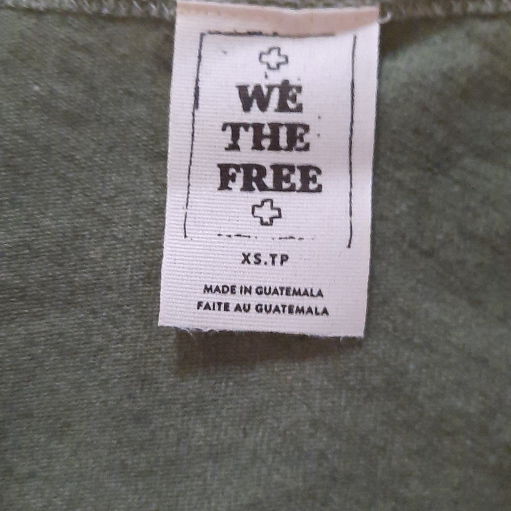 Free People Sale🎯 beach soft sage top - Picture 3 of 7